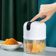 Wireless USB Rechargeable Mini Electric Garlic Machine / Chopper 3 Blades (250Ml)