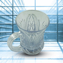 LED Light-Up Party Cups - Flashing Water-Activated Drinking Glasses with Handle (2-Piece)