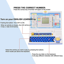 English Learner Educational Laptop Toy – 20 Learning Activities